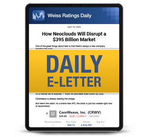 Weiss Ratings Daily E-Letter